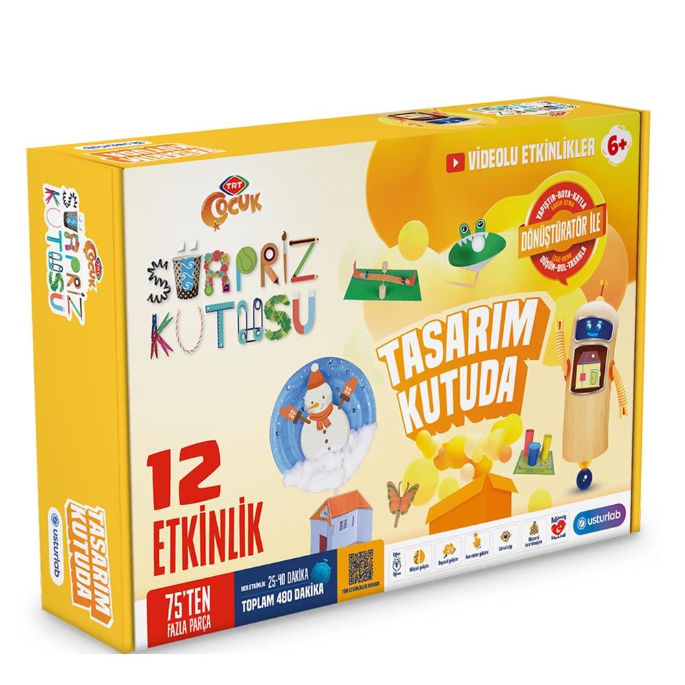 Sürpriz Kutusu - Tasarım Kutuda Çocuk Kitapları Uzmanı - Children's Books Expert