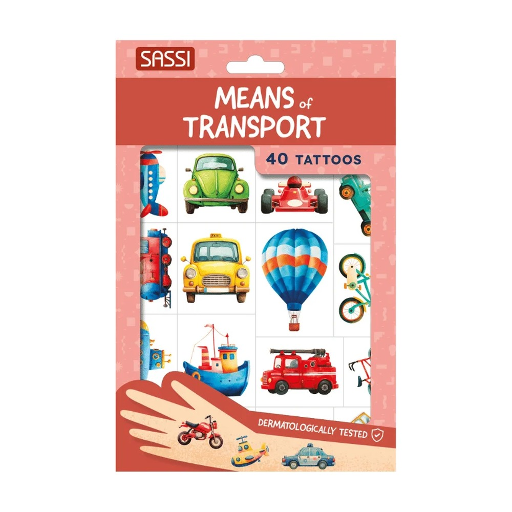 Tattoos - Means Of Transport Çocuk Kitapları Uzmanı - Children's Books Expert
