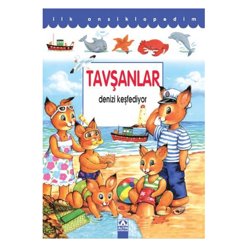TAVŞANLAR DENİZİ KEŞFEDİYOR Çocuk Kitapları Uzmanı - Children's Books Expert
