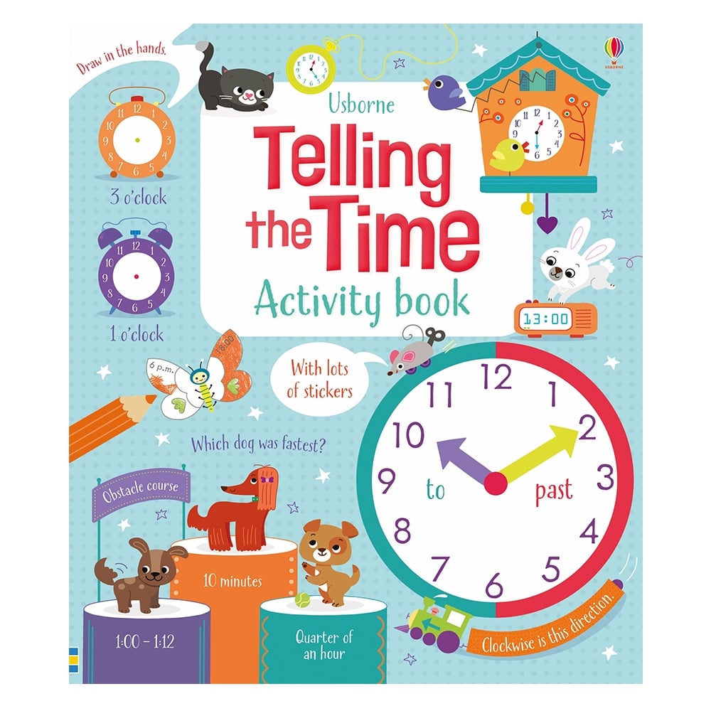 TELLING THE TIME ACTIVITY BOOK Çocuk Kitapları Uzmanı - Children's Books Expert