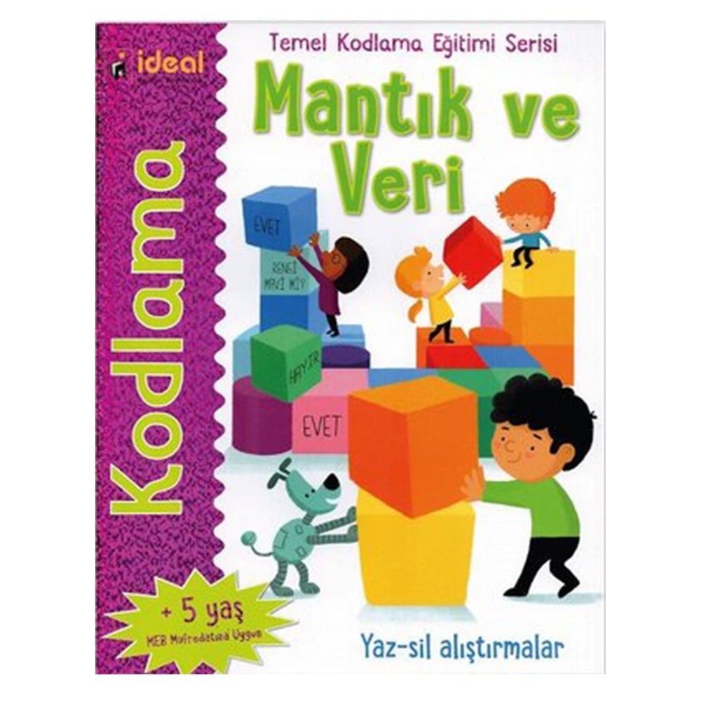 TEMEL KODLAMA EĞİTİMİ SERİSİ - MANTIK VE VERİ Çocuk Kitapları Uzmanı - Children's Books Expert