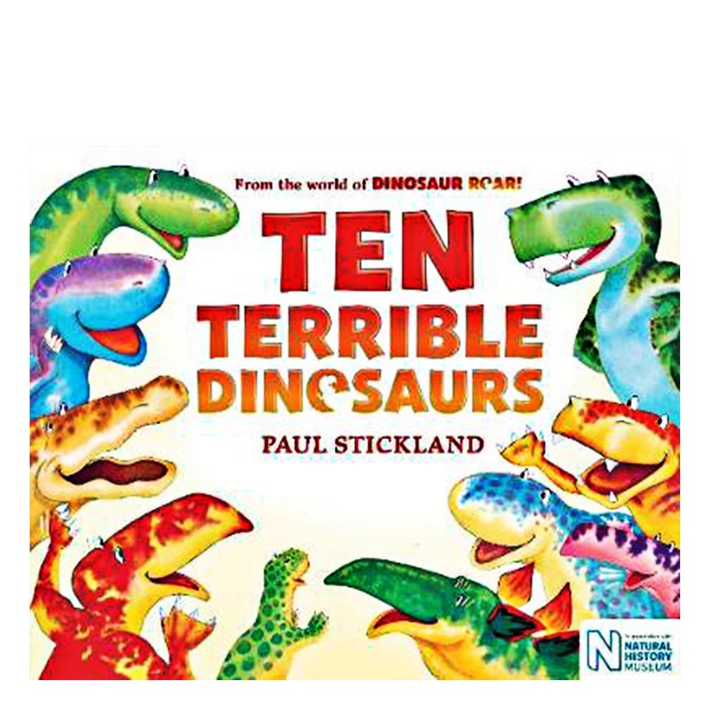 TEN TERRIBLE DINOSAURS Çocuk Kitapları Uzmanı - Children's Books Expert