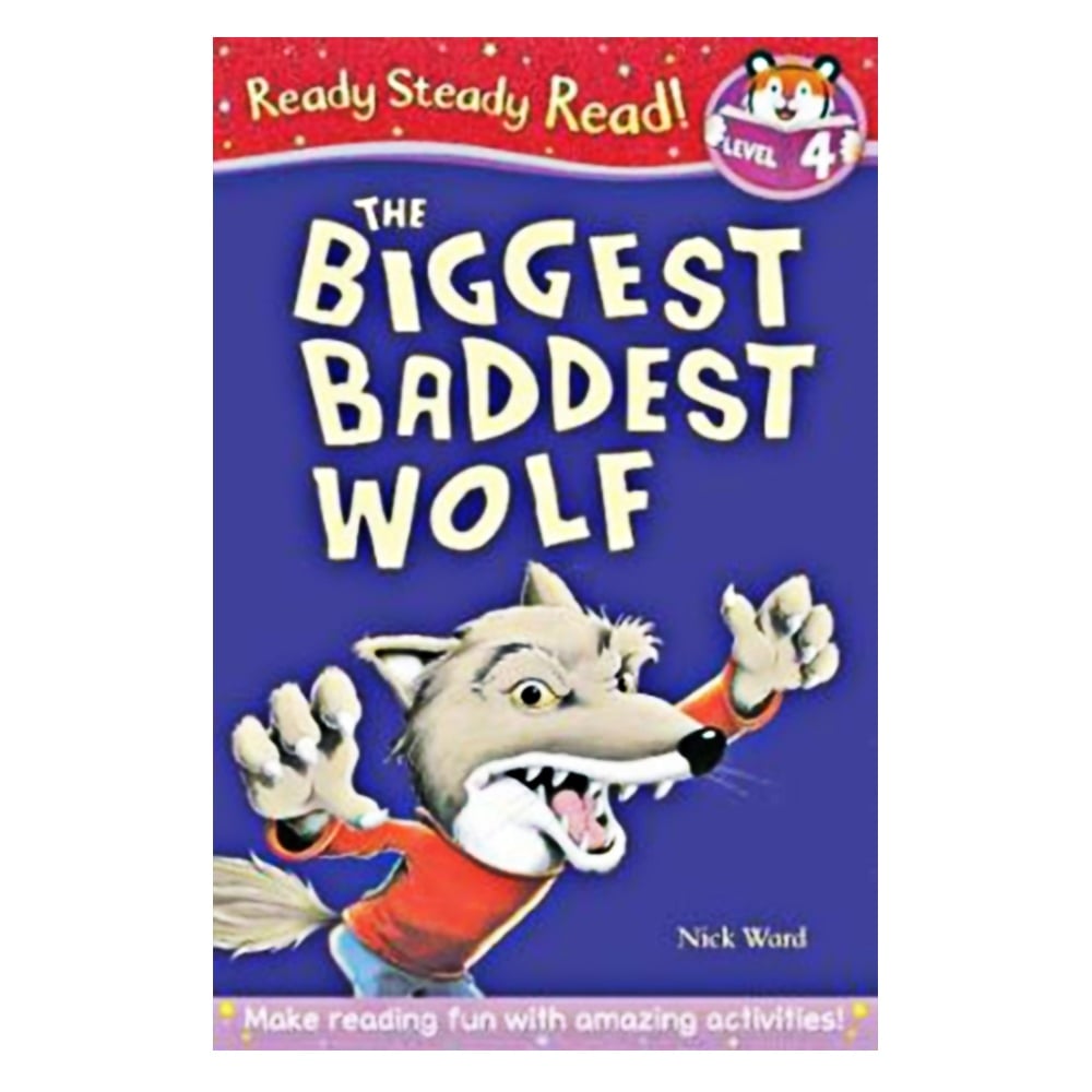 THE BIGGEST BADDEST WOLF - READY STEADY READ! - L4 #yeni gelenler Çocuk Kitapları Uzmanı - Children's Books Expert