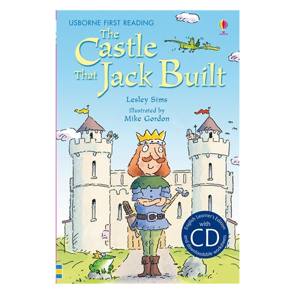 THE CASTLE THAT JACK BUILT + CD #yenigelenler Çocuk Kitapları Uzmanı - Children's Books Expert