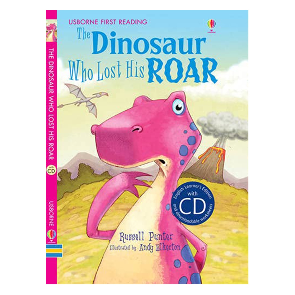 THE DINOSAUR WHO LOST HIS ROAR + CD #yenigelenler Çocuk Kitapları Uzmanı - Children's Books Expert