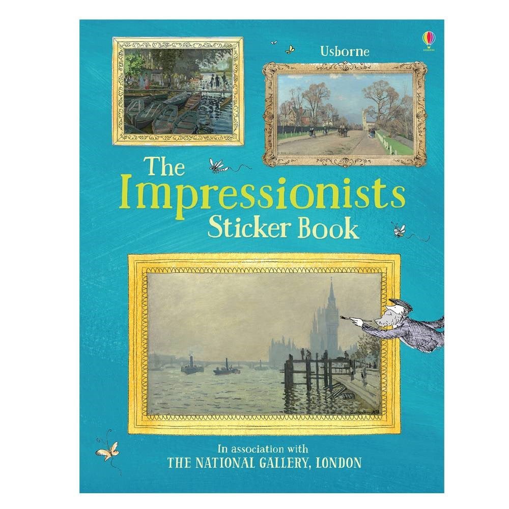 THE IMPRESSIONISTS STICKER BOOK Çocuk Kitapları Uzmanı - Children's Books Expert