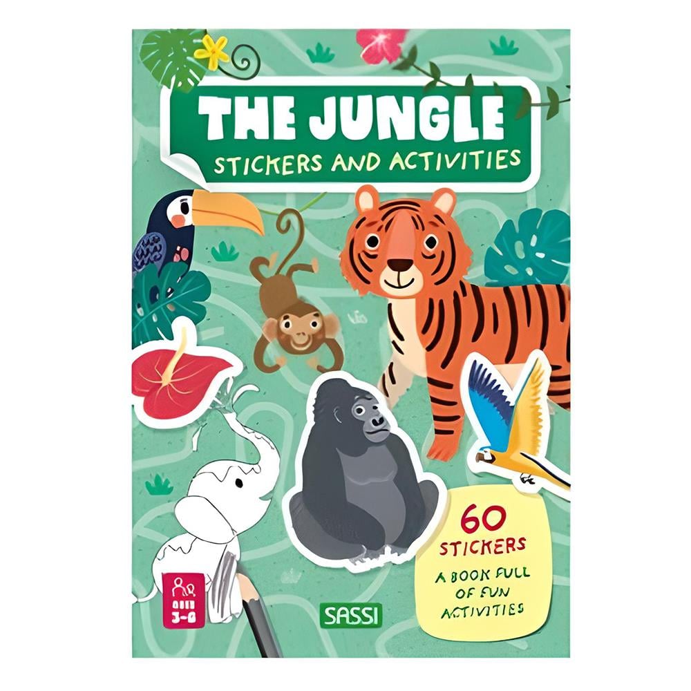 The Jungle - Sticker and Activities Çocuk Kitapları Uzmanı - Children's Books Expert