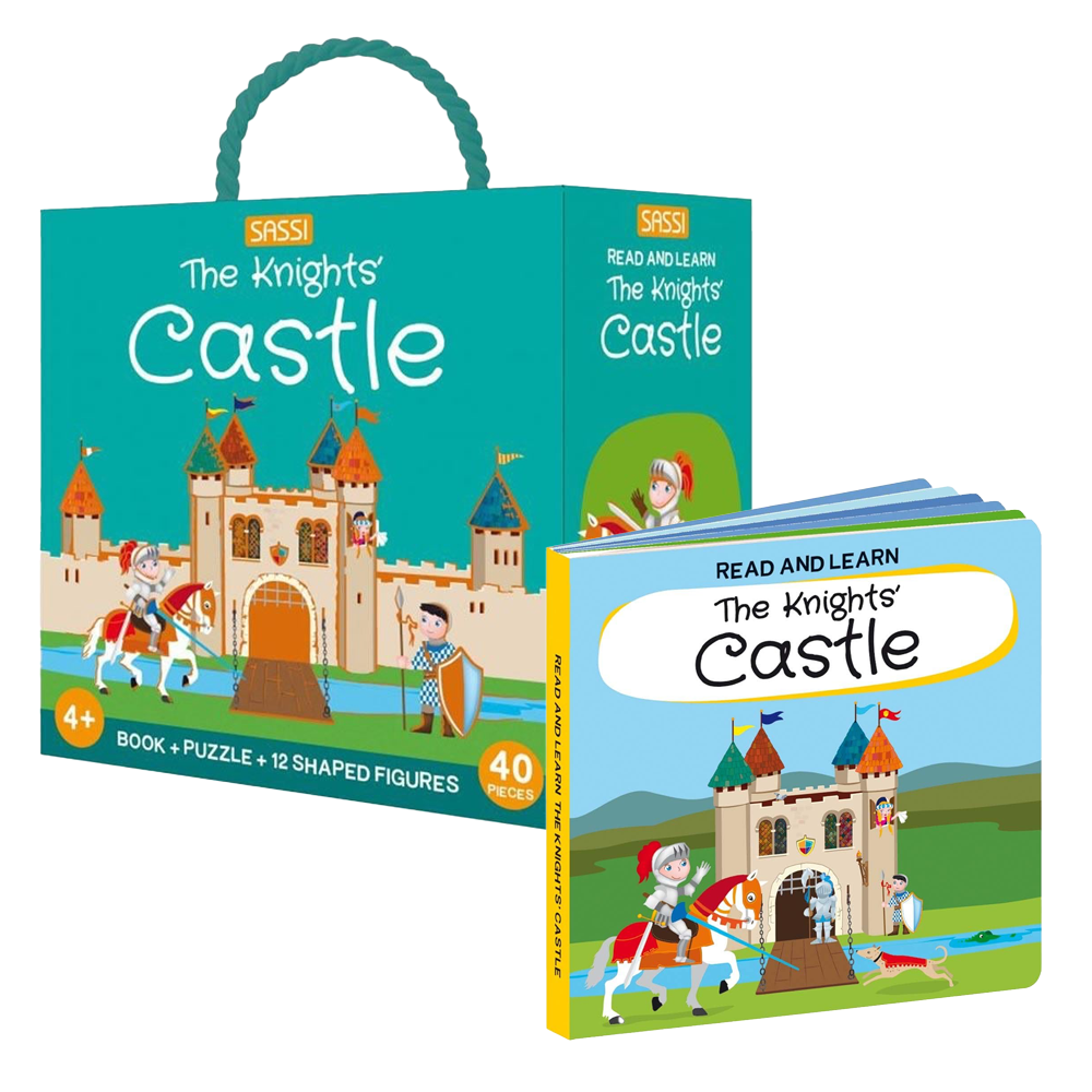The Knights Castle - Book and Puzzle Çocuk Kitapları Uzmanı - Children's Books Expert