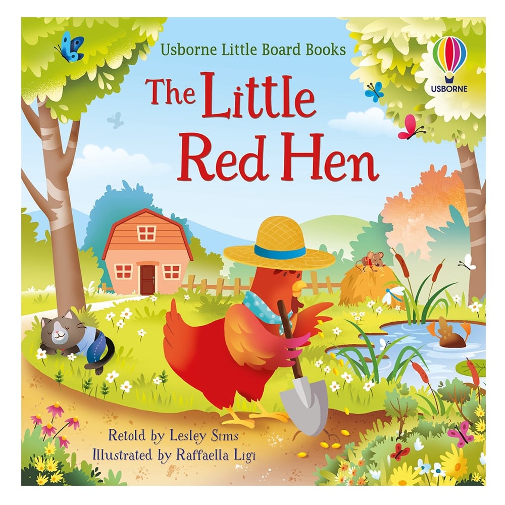 THE LITTLE RED HEN - LITTLE BOARD BOOK Çocuk Kitapları Uzmanı - Children's Books Expert