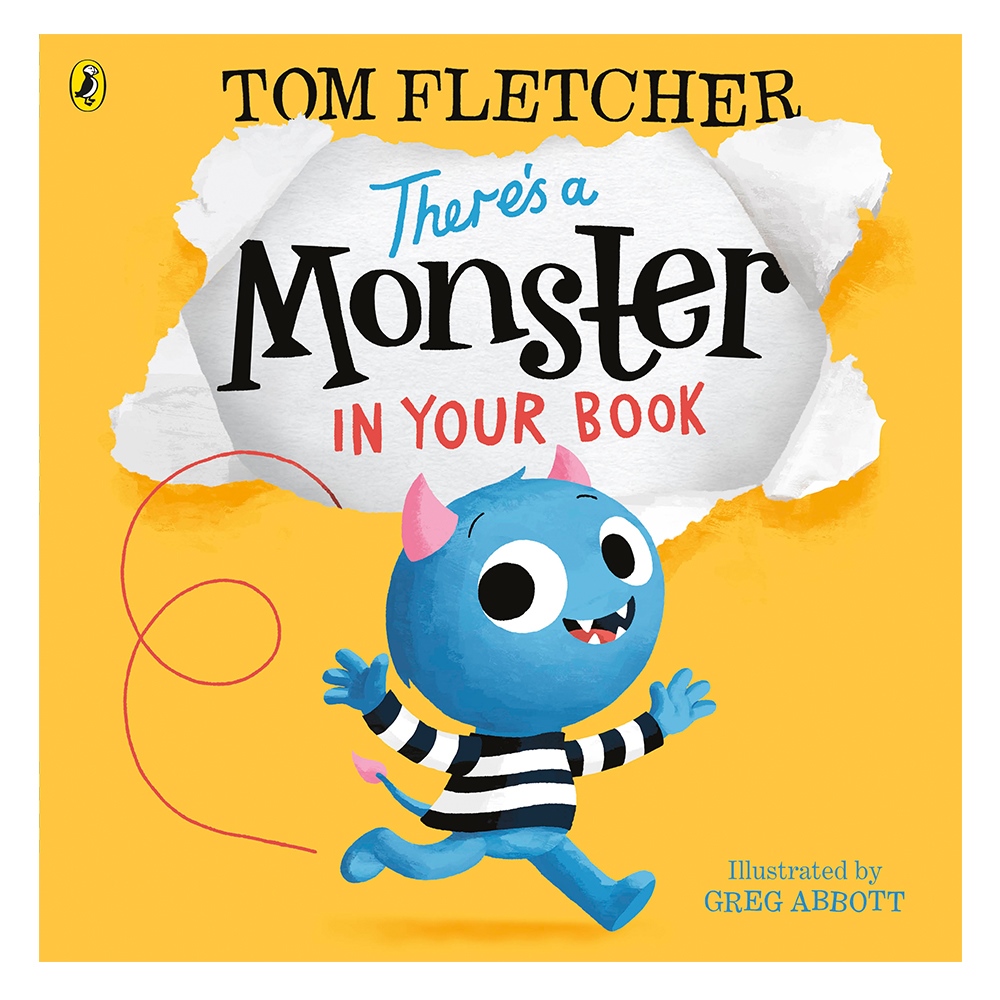 THERES A MONSTER IN YOUR BOOK Çocuk Kitapları Uzmanı - Children's Books Expert