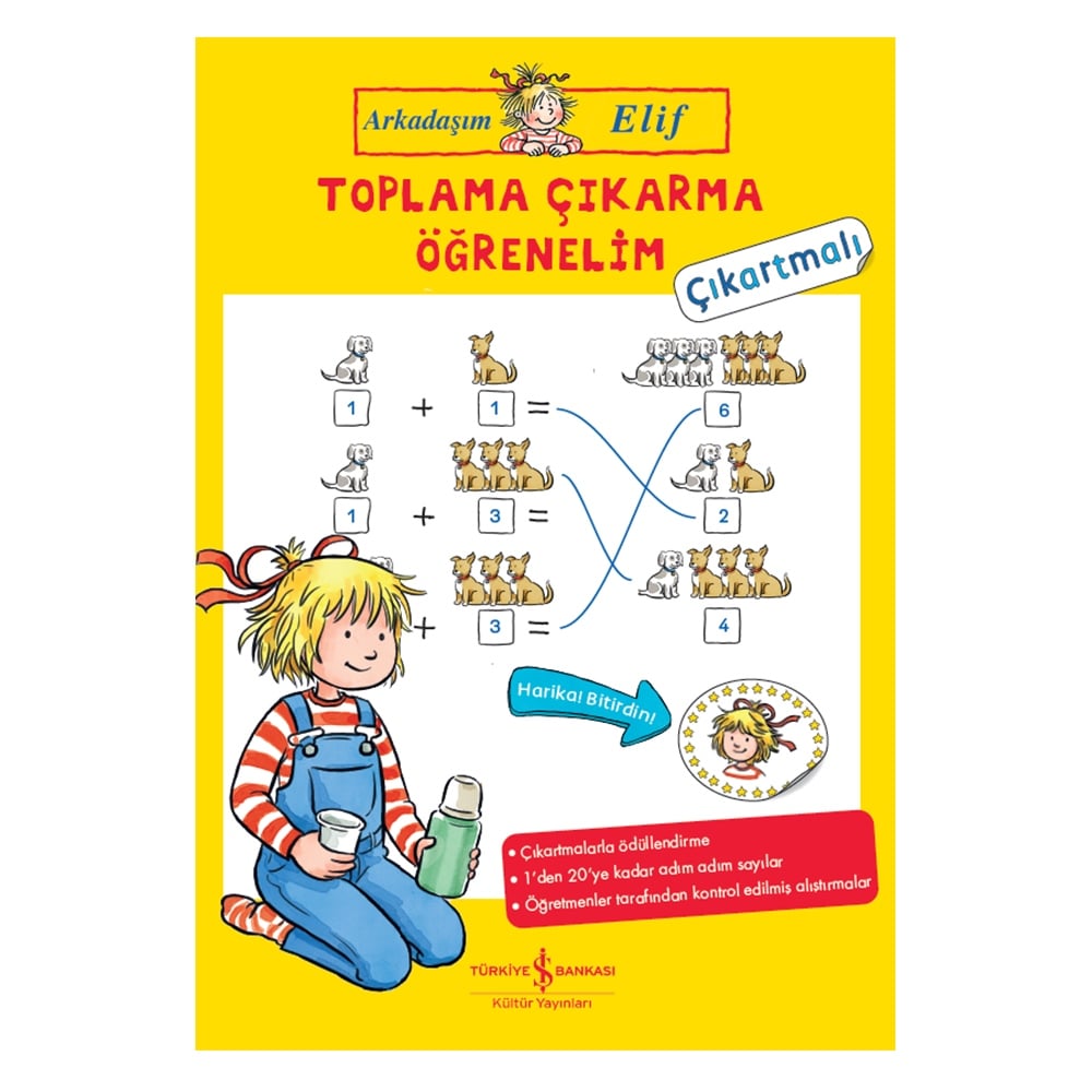 TOPLAMA ÇIKARMA ÖĞRENELİM - ARKADAŞIM ELİF Çocuk Kitapları Uzmanı - Children's Books Expert