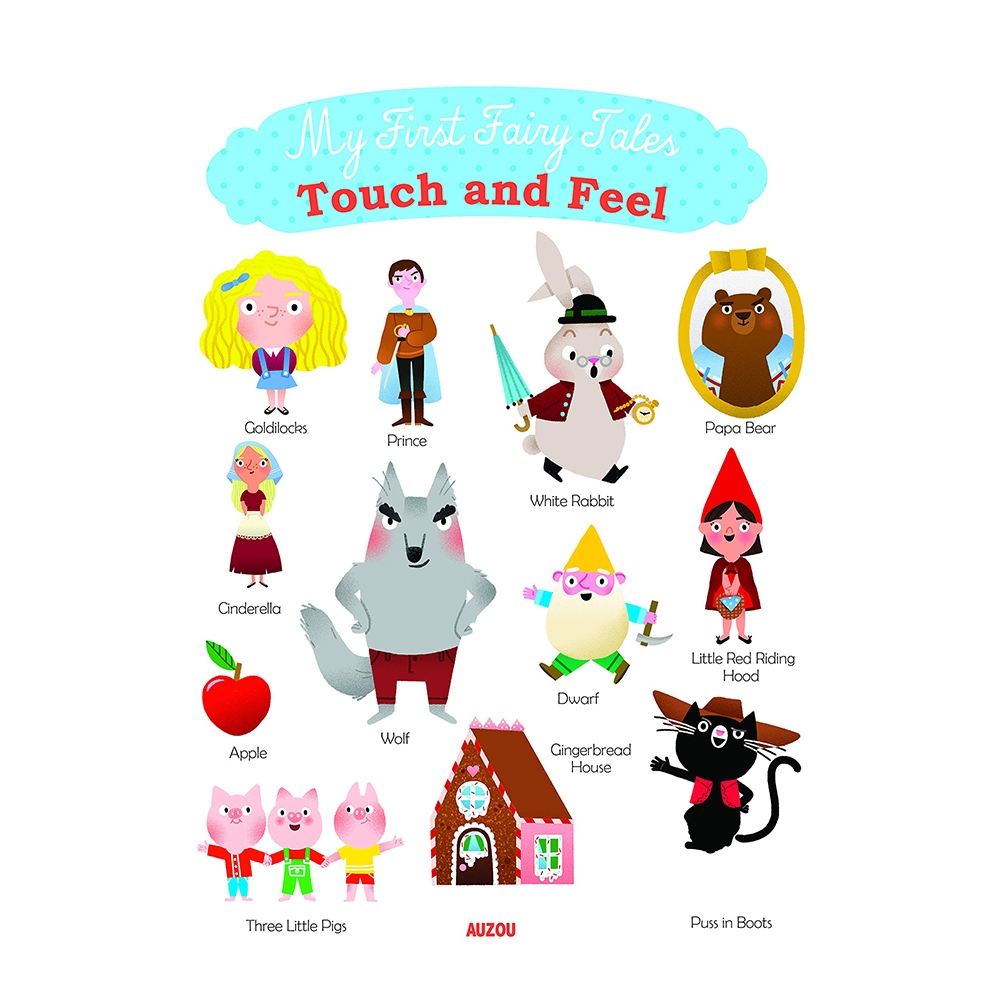 TOUCH AND FEEL FAIRYTALES Çocuk Kitapları Uzmanı - Children's Books Expert