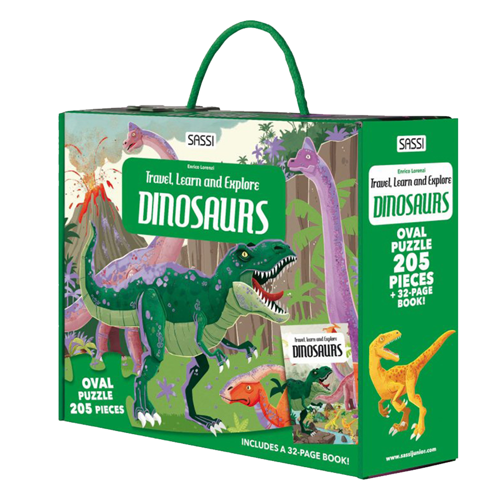 TRAVEL- LEARN AND EXPLORE - DINOSAURS Çocuk Kitapları Uzmanı - Children's Books Expert
