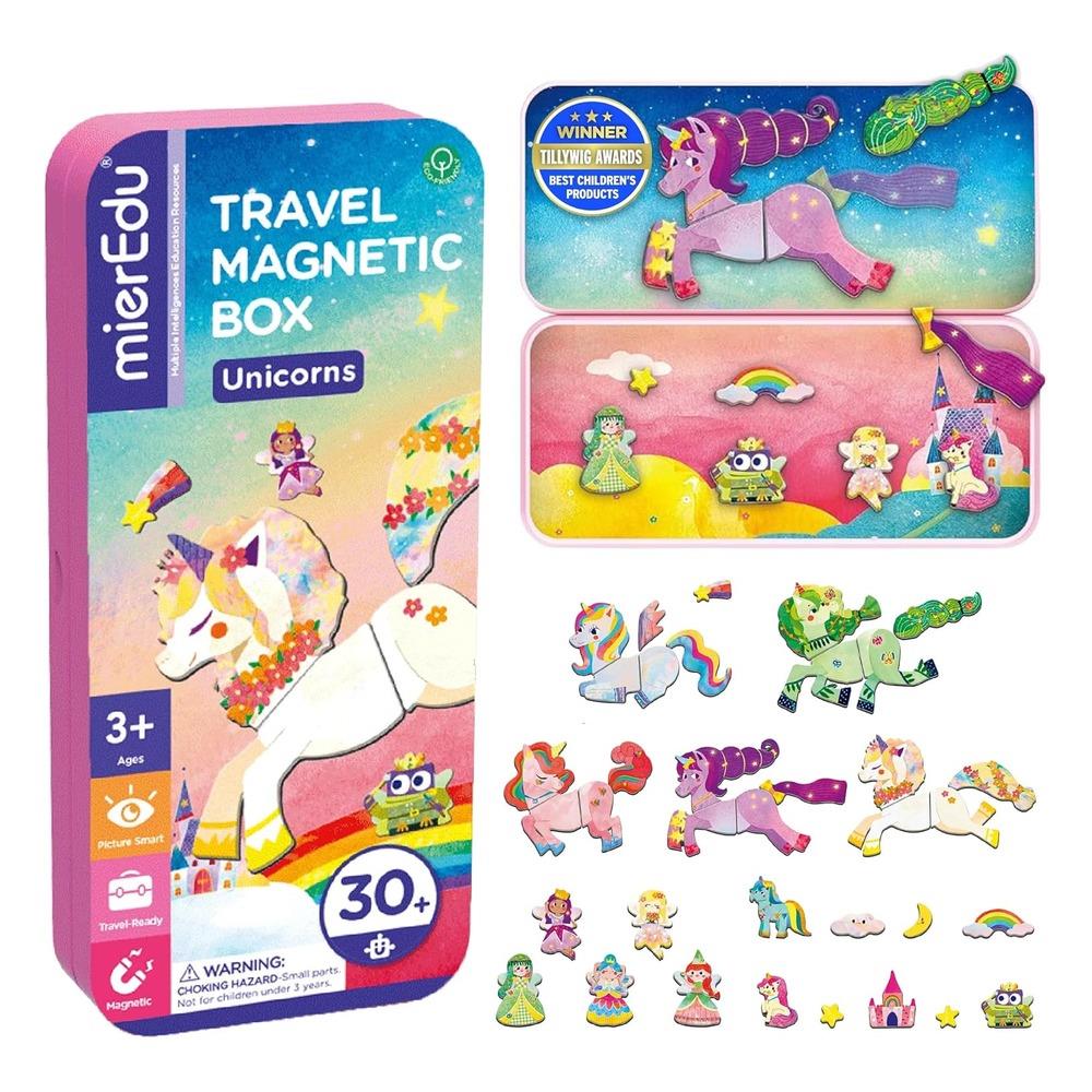 Travel Magnetic Box- Unicorns Çocuk Kitapları Uzmanı - Children's Books Expert