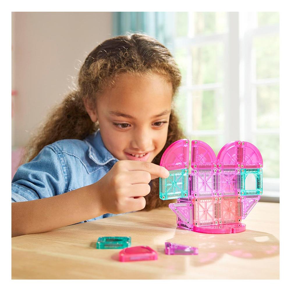 Magna-Tiles Travel Set – Heart to Heart 26 Parça Manyetik Blok