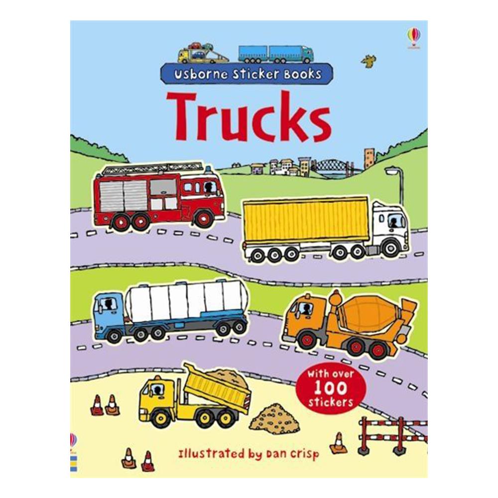 TRUCKS STICKER BOOK Çocuk Kitapları Uzmanı - Children's Books Expert