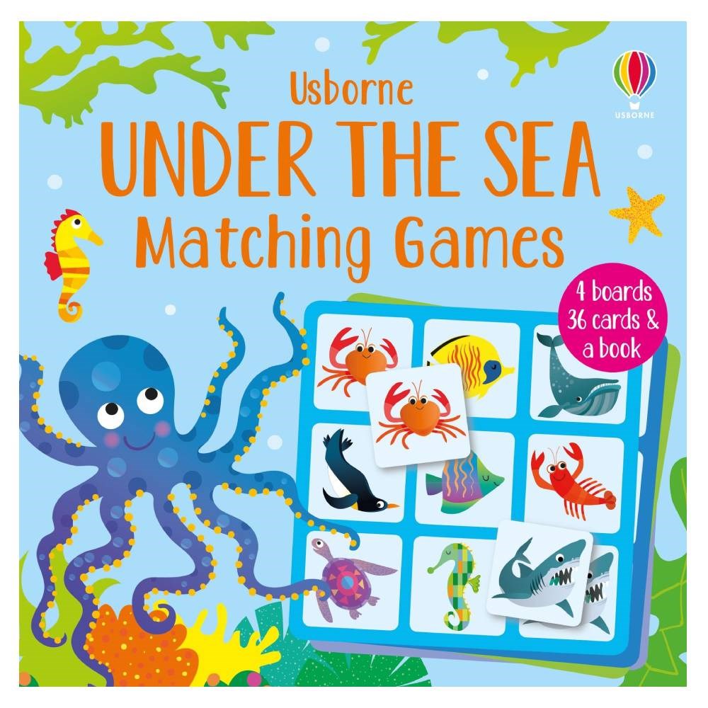 UNDER THE SEA MATCHING GAMES Çocuk Kitapları Uzmanı - Children's Books Expert