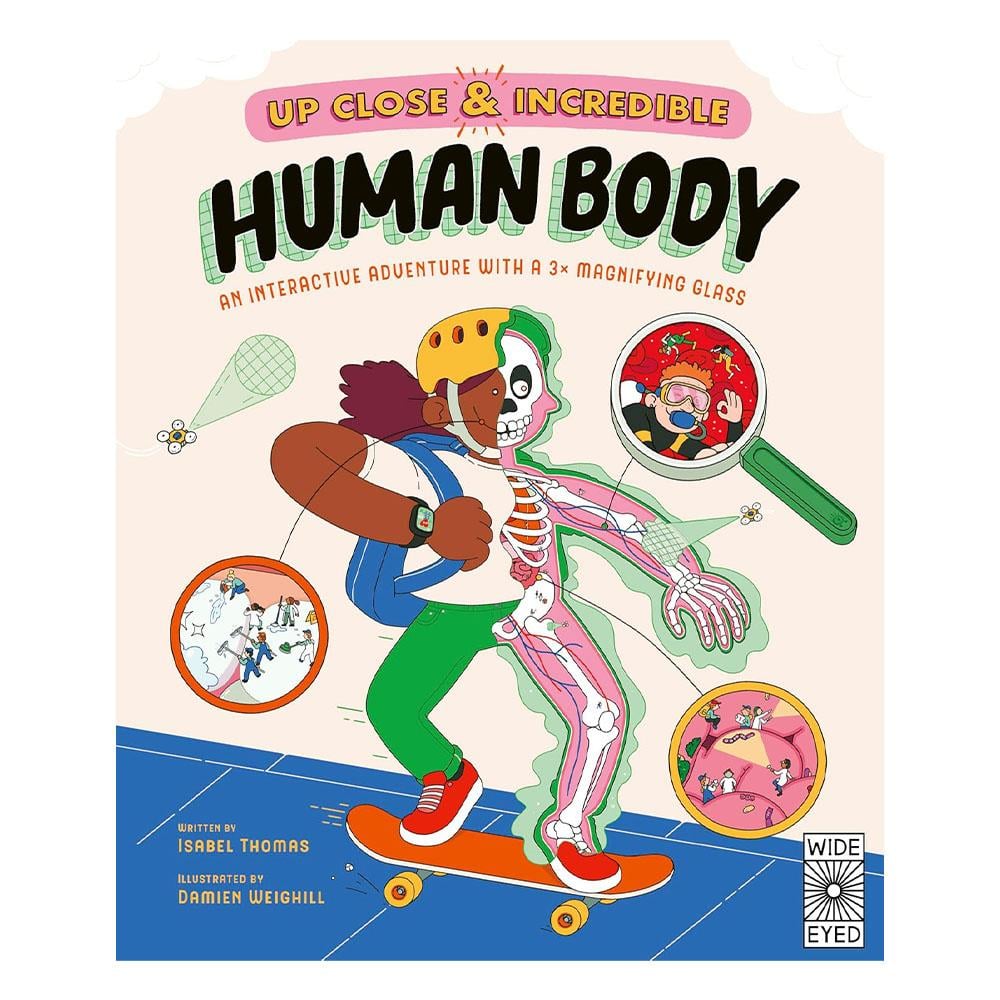 Up Close and Incredible - Human Body Çocuk Kitapları Uzmanı - Children's Books Expert