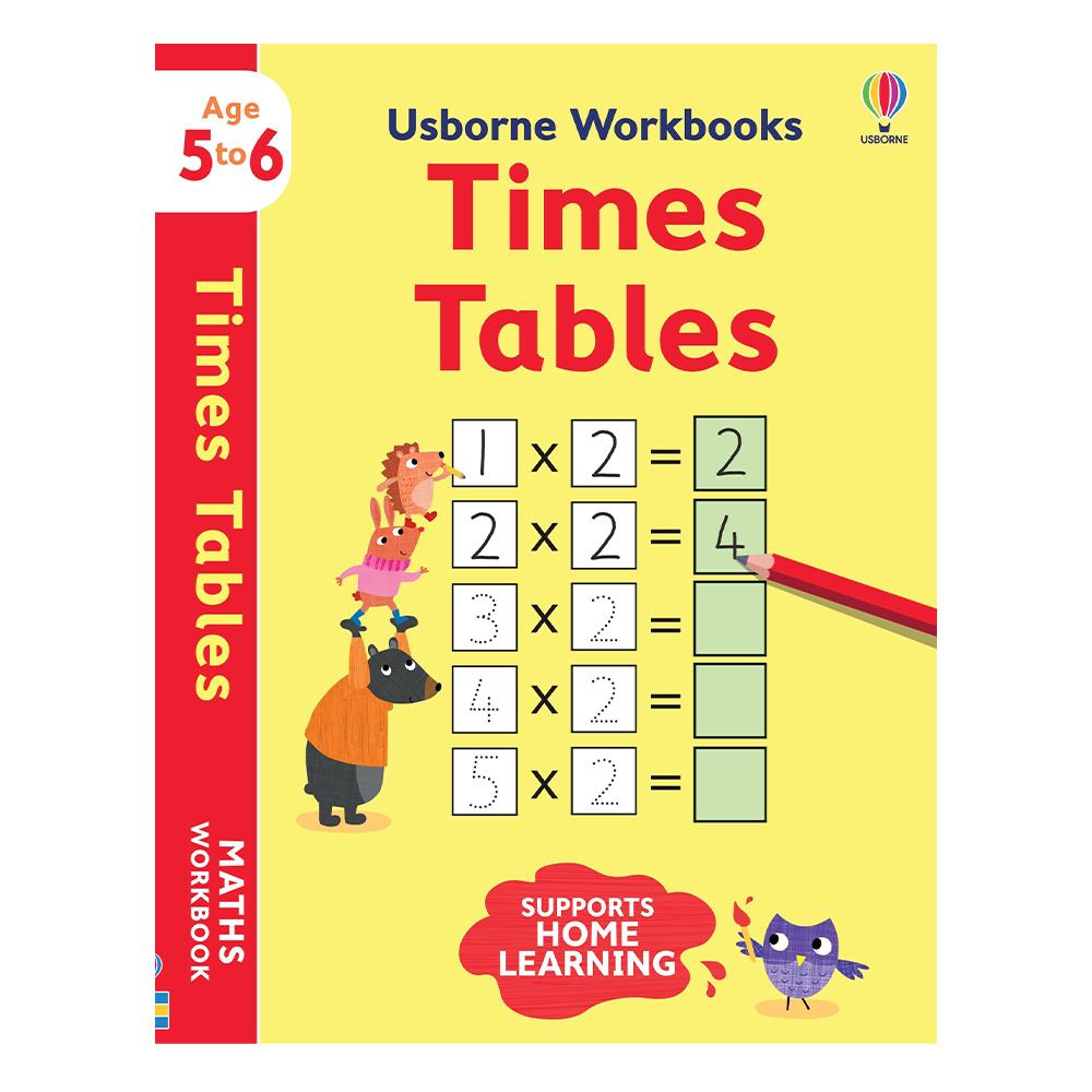 Usborne Workbooks Times Tables 5-6 Çocuk Kitapları Uzmanı - Children's Books Expert