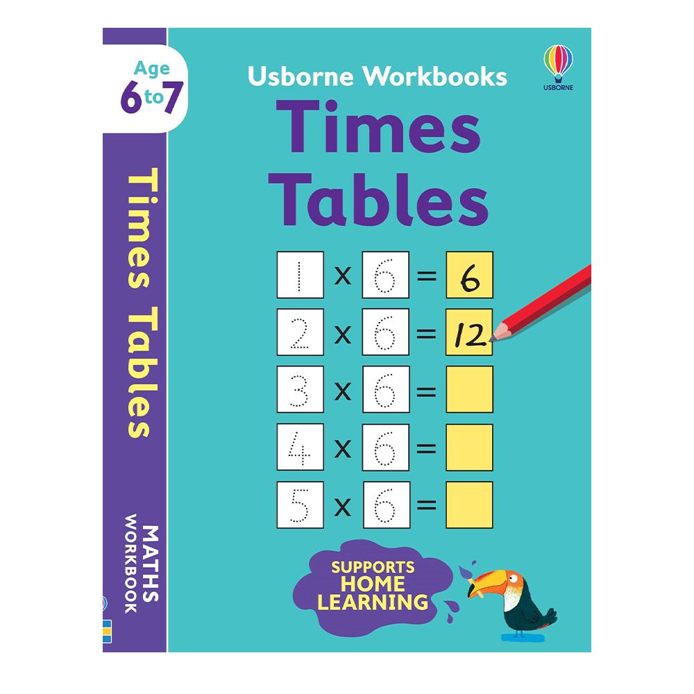 Usborne Workbooks Times Tables 6-7 Çocuk Kitapları Uzmanı - Children's Books Expert
