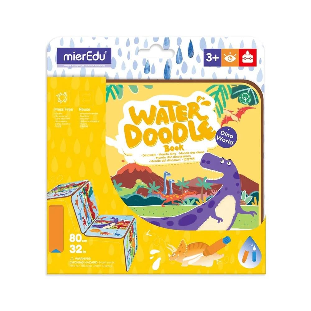 Water Doodle Book - Dino World Hangtag Çocuk Kitapları Uzmanı - Children's Books Expert