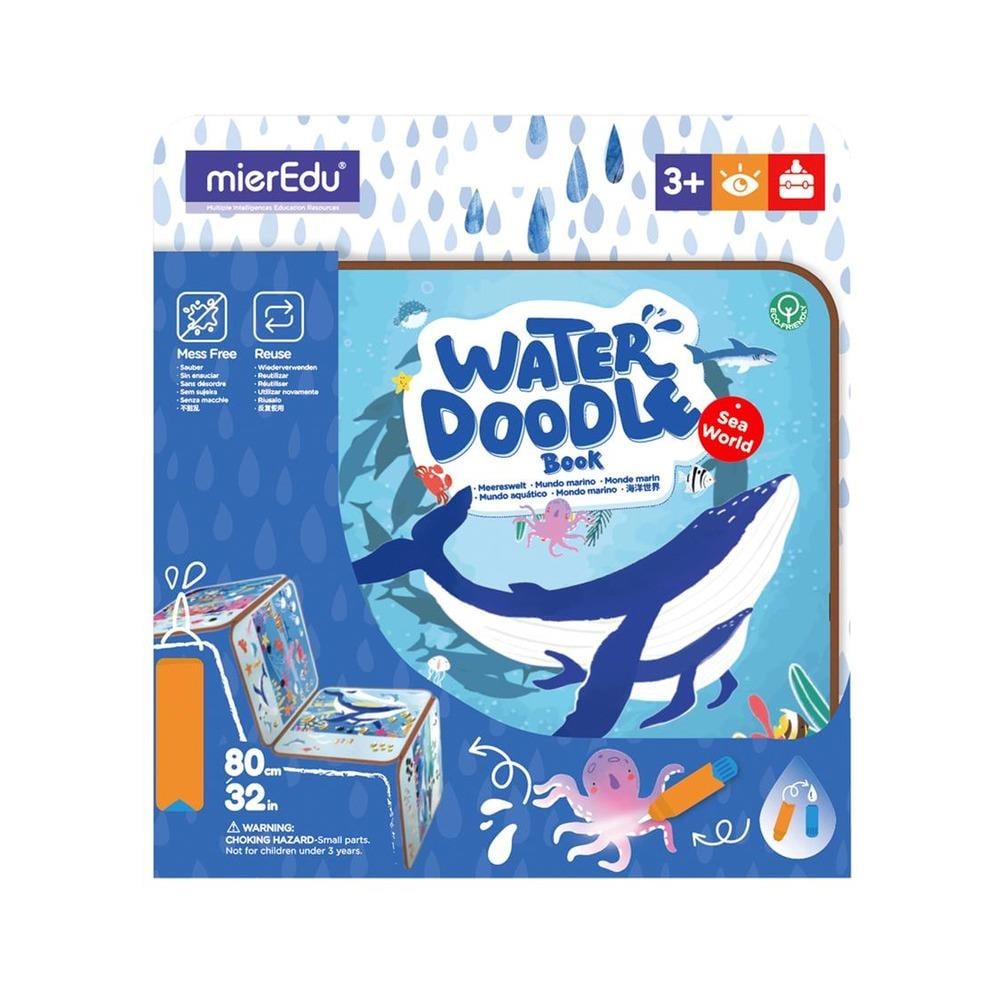 Water Doodle Book - Sea World Hangtag Çocuk Kitapları Uzmanı - Children's Books Expert