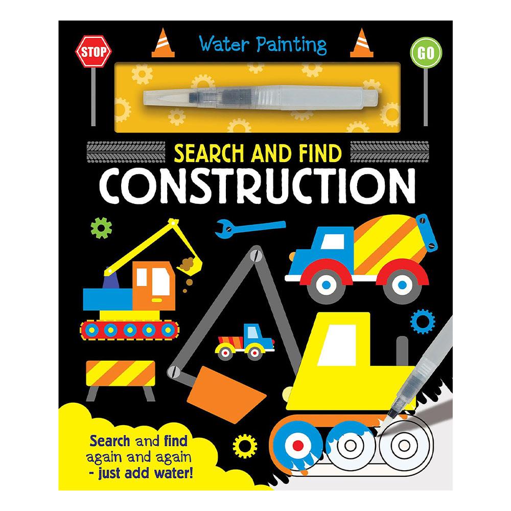 Water Painting - Search and Find Construction Çocuk Kitapları Uzmanı - Children's Books Expert