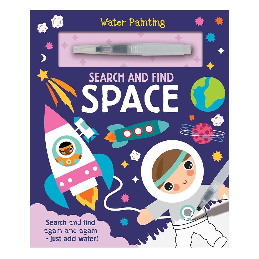 Water Painting - Search And Find Space Çocuk Kitapları Uzmanı - Children's Books Expert