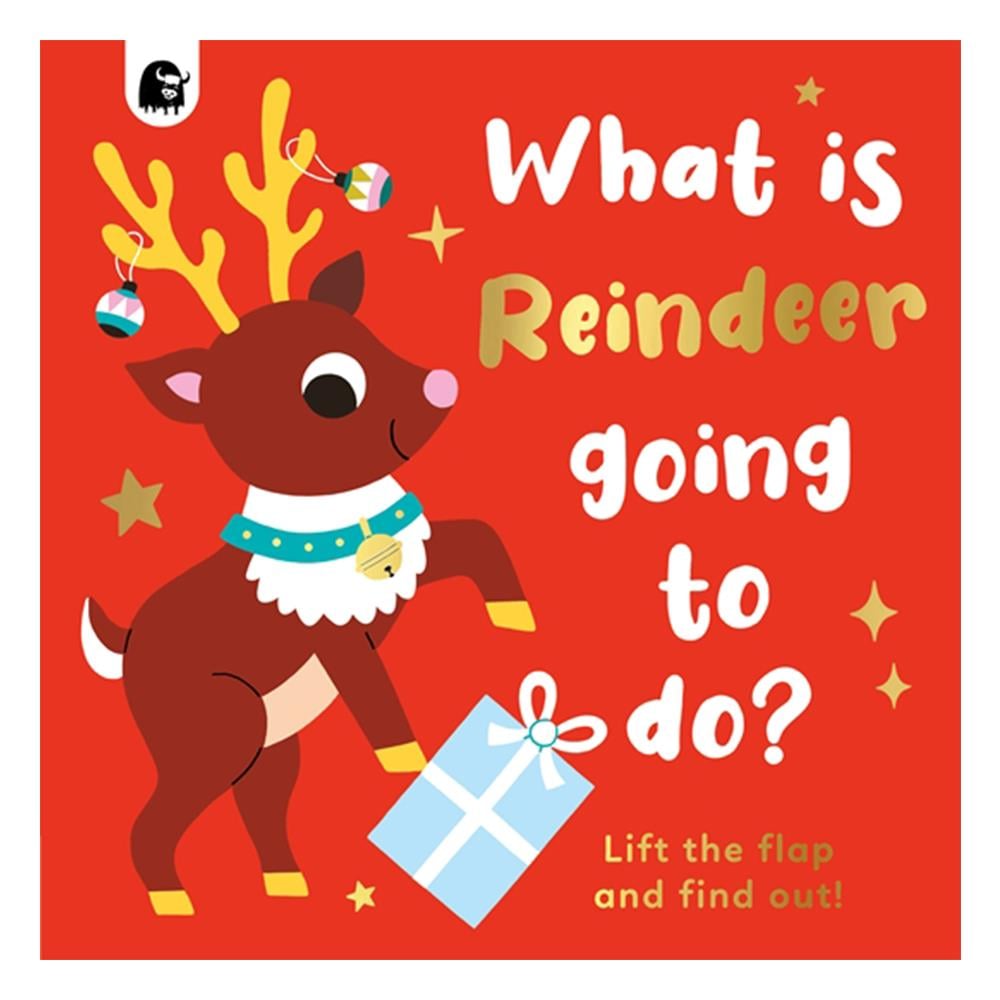 What Is Reindeer Going To Do (Board Book) Çocuk Kitapları Uzmanı - Children's Books Expert