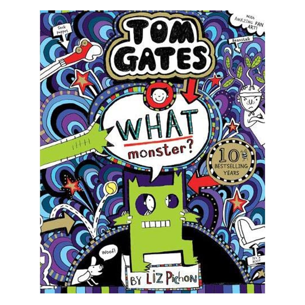 WHAT MONSTER? - TOM GATES 15 Çocuk Kitapları Uzmanı - Children's Books Expert