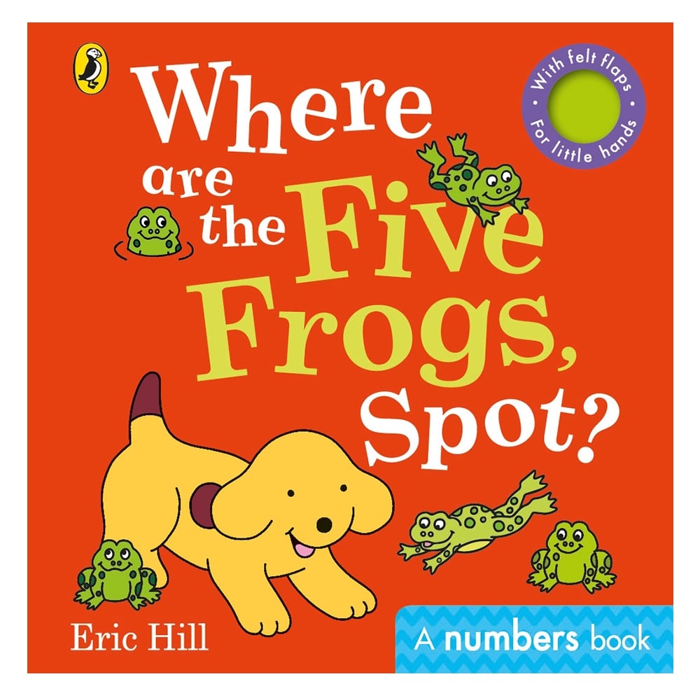 WHERE ARE THE FIVE FROGS, SPOT? Çocuk Kitapları Uzmanı - Children's Books Expert