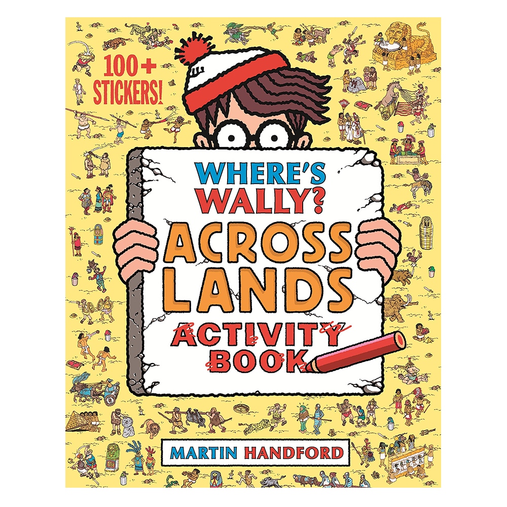 WHERE'S WALLY? ACROSS LANDS: ACTIVITY BOOK #yenigelenler Çocuk Kitapları Uzmanı - Children's Books Expert
