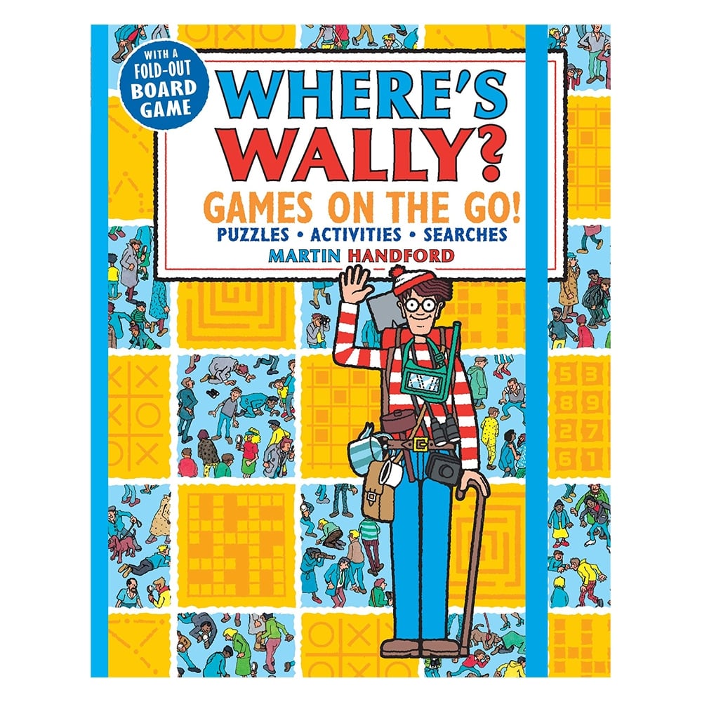 WHERE'S WALLY? GAMES ON THE GO! #yenigelenler Çocuk Kitapları Uzmanı - Children's Books Expert