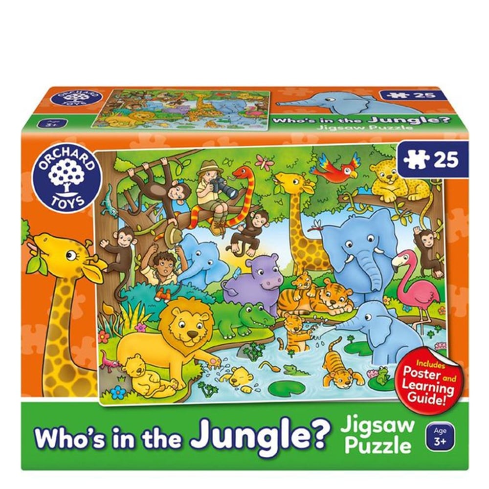 WHO IS IN THE JUNGLE Çocuk Kitapları Uzmanı - Children's Books Expert