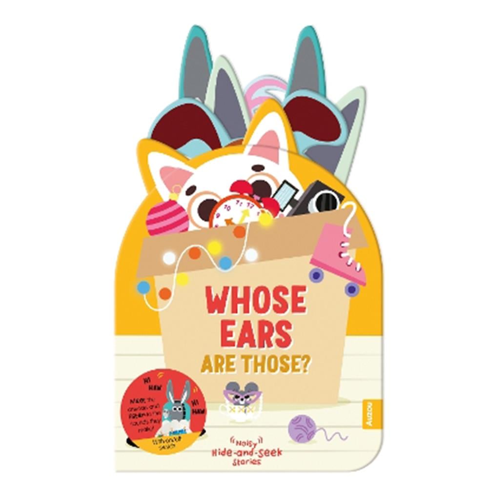 Whose Ears Are Those - Noisy Hide And Seek Çocuk Kitapları Uzmanı - Children's Books Expert