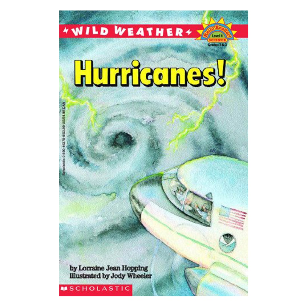 WILD WEATHER: HURRICANES! (LEVEL 4) Çocuk Kitapları Uzmanı - Children's Books Expert