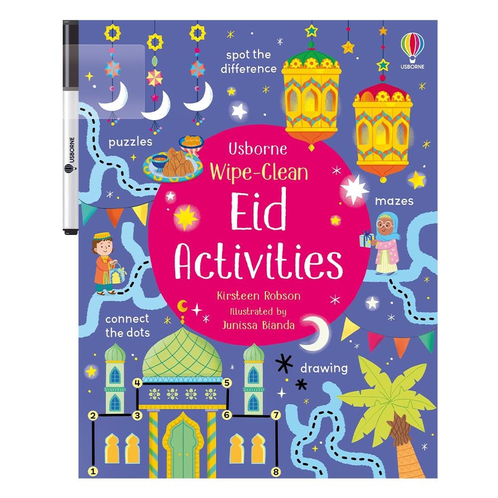 Wipe-Clean - Eid Activities Çocuk Kitapları Uzmanı - Children's Books Expert