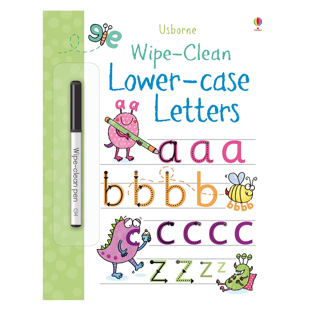 WIPE CLEAN LOWER-CASE LETTERS Çocuk Kitapları Uzmanı - Children's Books Expert