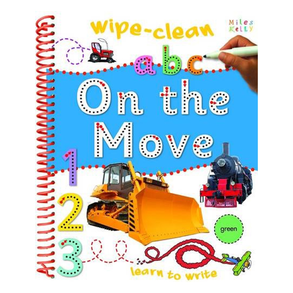 WIPE - CLEAN ON THE MOVE - LEARN TO WRITE Çocuk Kitapları Uzmanı - Children's Books Expert