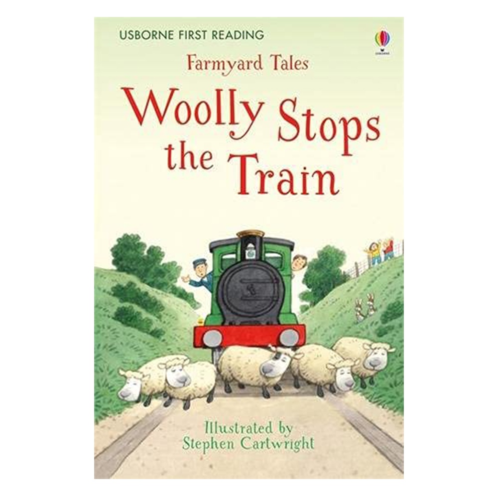 WOOLLY STOPS THE TRAIN - UFR LEVEL TWO Çocuk Kitapları Uzmanı - Children's Books Expert