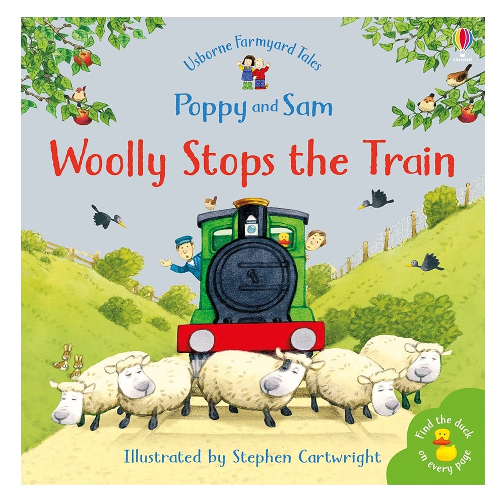 WOOLLY STOPS THE TRAIN #yenigelenler Çocuk Kitapları Uzmanı - Children's Books Expert