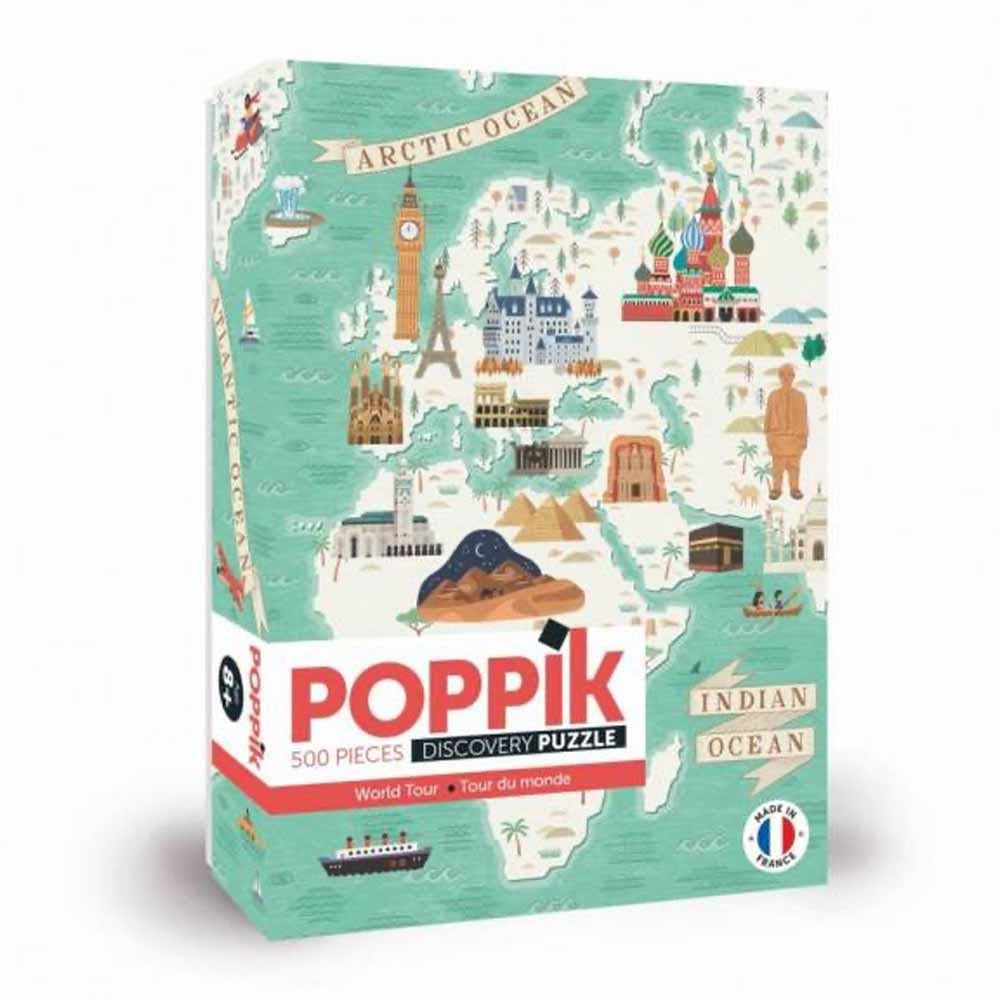 World Tour Puzzle - 500 Pieces Çocuk Kitapları Uzmanı - Children's Books Expert