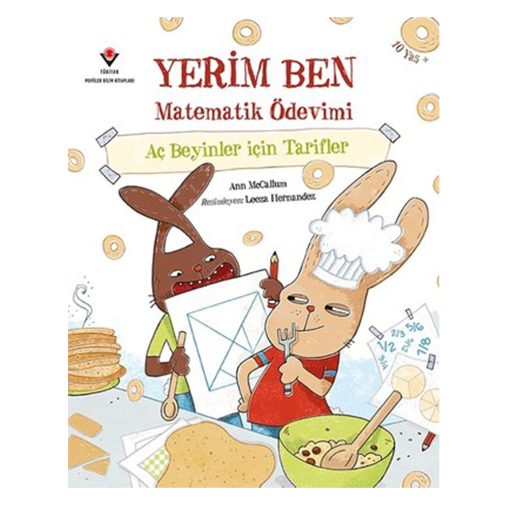 YERİM BEN MATEMATİK ÖDEVİMİ - AÇ BEYİNLER İÇİN TARİFLER Çocuk Kitapları Uzmanı - Children's Books Expert