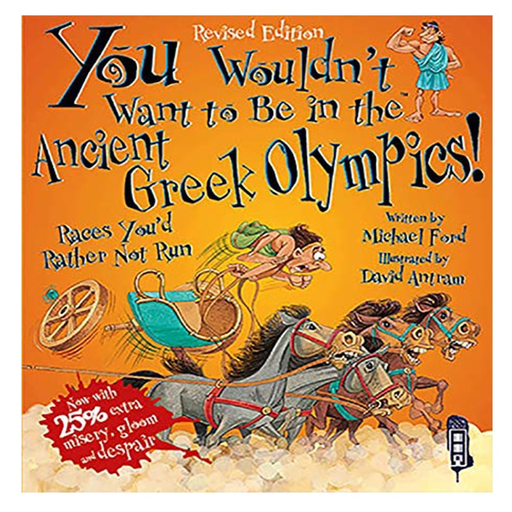 YOU WOULDN'T WANT TO BE IN THE ANCIENT GREEK OLYMPICS! Çocuk Kitapları Uzmanı - Children's Books Expert