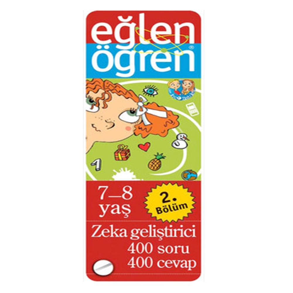ZEKA GELİŞTİRİCİ 400 SORU 400 CEVAP 2. BÖLÜM 7-8 YAŞ Çocuk Kitapları Uzmanı - Children's Books Expert