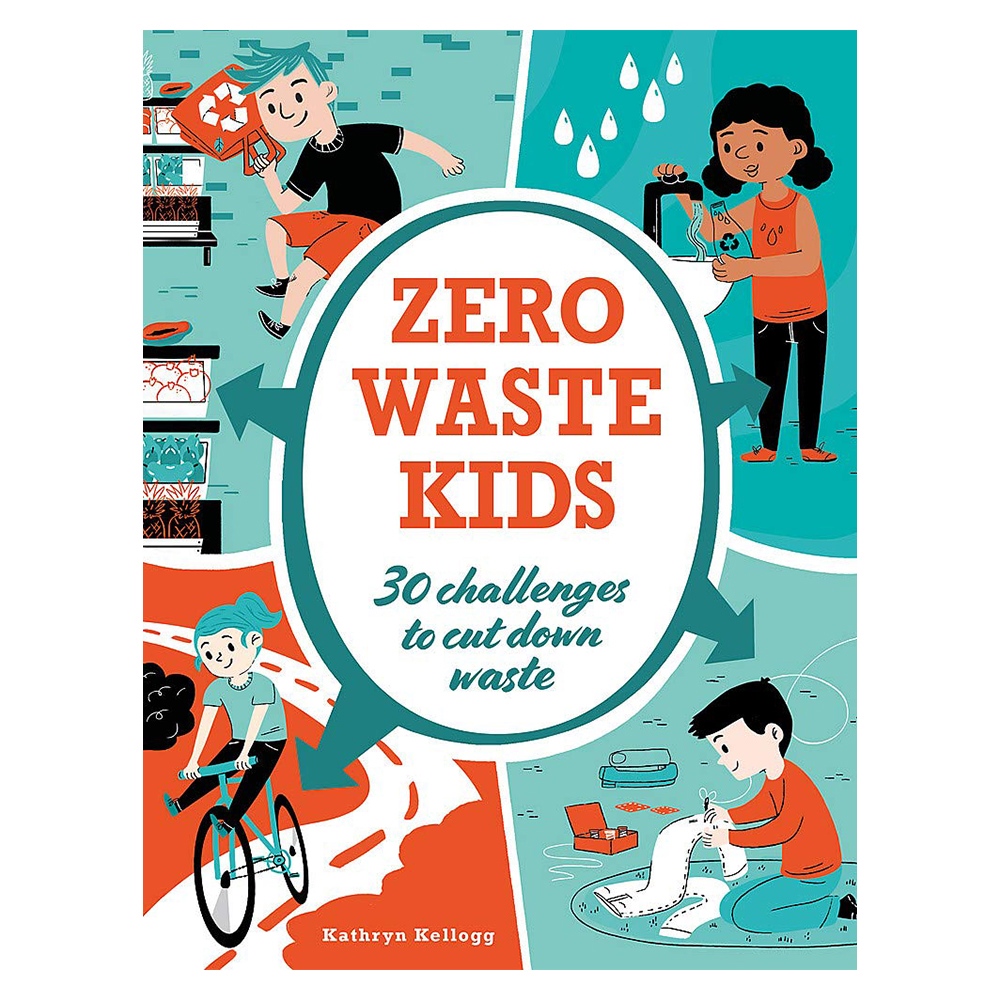ZERO WASTE KIDS - 30 CHALLENGES TO CUT DOWN WASTE Çocuk Kitapları Uzmanı - Children's Books Expert