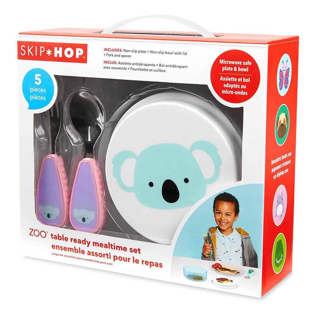 Zoo Tabak Kase Çatal Kaşık Seti Koala / SKIP HOP / Aksesuar