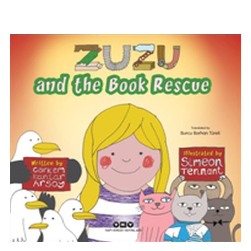 ZUZU: AND THE BOOK RESCUE Çocuk Kitapları Uzmanı - Children's Books Expert