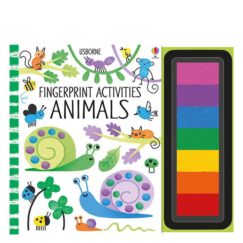FINGERPRINT ACTIVITIES ANIMALS Çocuk Kitapları Uzmanı - Children's Books Expert