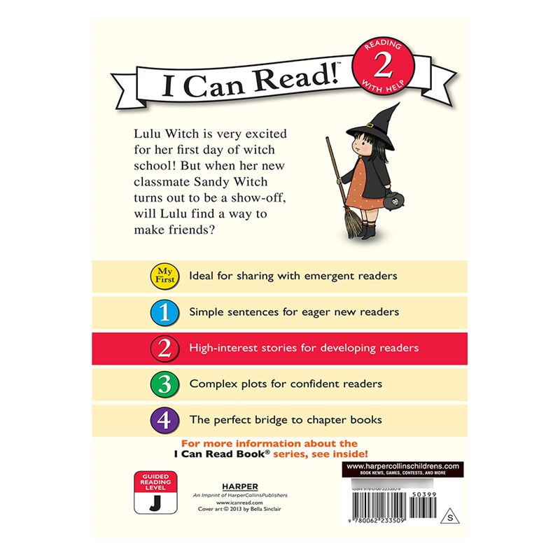LULU GOES TO WITCH SCHOOL I CAN READ BOOK 2 - 9780062233509 - HARPER ...